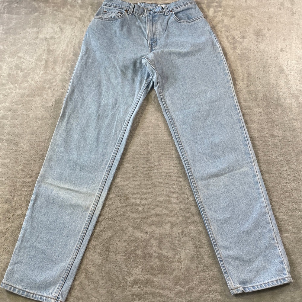 Vintage Levis 550 Jeans Relaxed Fit Tapered Leg Womens 30 Long Light Wash Canada